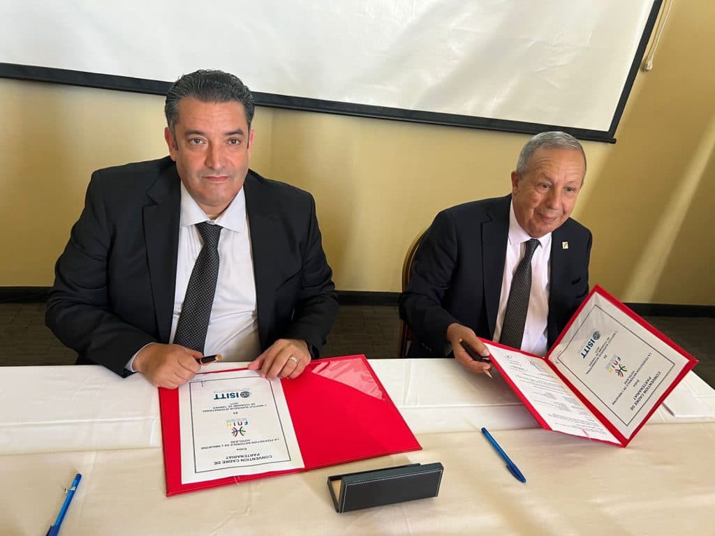 Signature d’une convention FNIH-ISITT